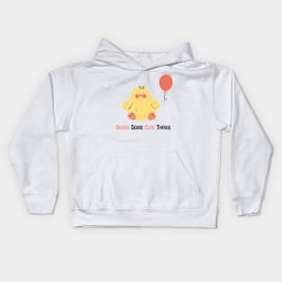 Ducks Doing Cute Things Kids Hoodie